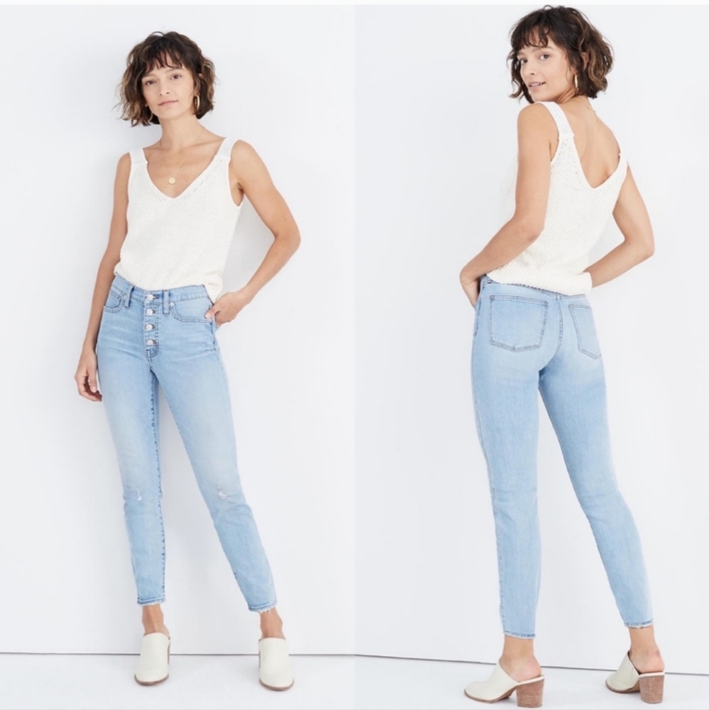 Madewell Light Blue Women Jeans